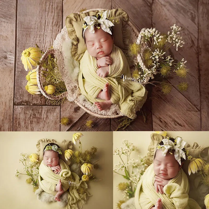 Vintage Spring Florals Theme Set - Newborn Photography Props